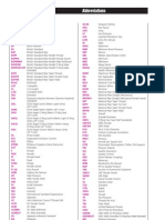 Abbreviations Hydraulic