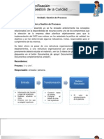 Actividad de Aprendizaje Unidad 3 Gestión de Procesos