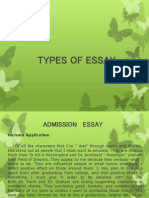 Examples of Essay