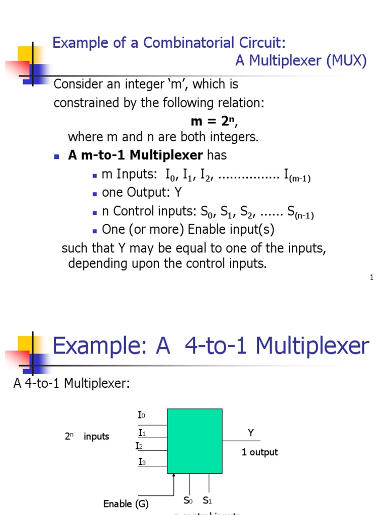 Multiplexer Function Implementation Examples | PDF | Electrical ...