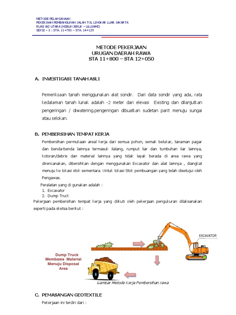 Metode Reklamasi Lahan Rawa | PDF