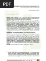 2008 - CARVALHO, Délton Winter. Regulação constitucional e risco ambiental..pdf