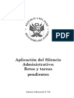 Silencio Administrativo