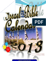Bible Calendar 2013
