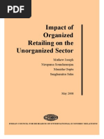 Download Impact of Organized Retail on Unorganized Sector in India by ashishbaid20066529 SN13082656 doc pdf