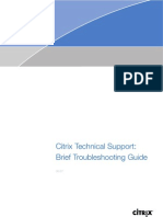 Citrix Truoble Shooting Guide on All Tech