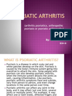 Arthritis Psoriatica, Arthropathic: Psoriasis or Psoriatic Arthropathy