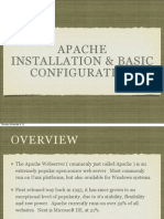 Apache Installation & Basic Configuration: Thursday, November 8, 12