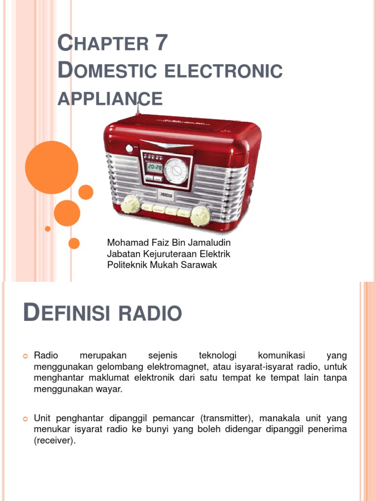 Chapter 7 - Radio AM/FM | PDF | Teknologi & Rekayasa