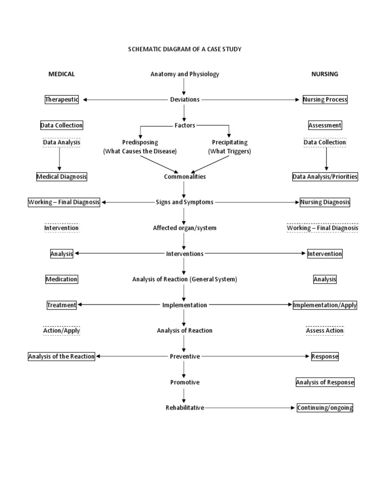 Schematic Diagram of a Case Study