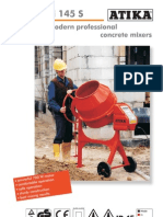 Profi 145 S: The Modern Professional Concrete Mixers