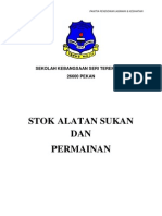 Stok Alatan Sukan Dan Permainan