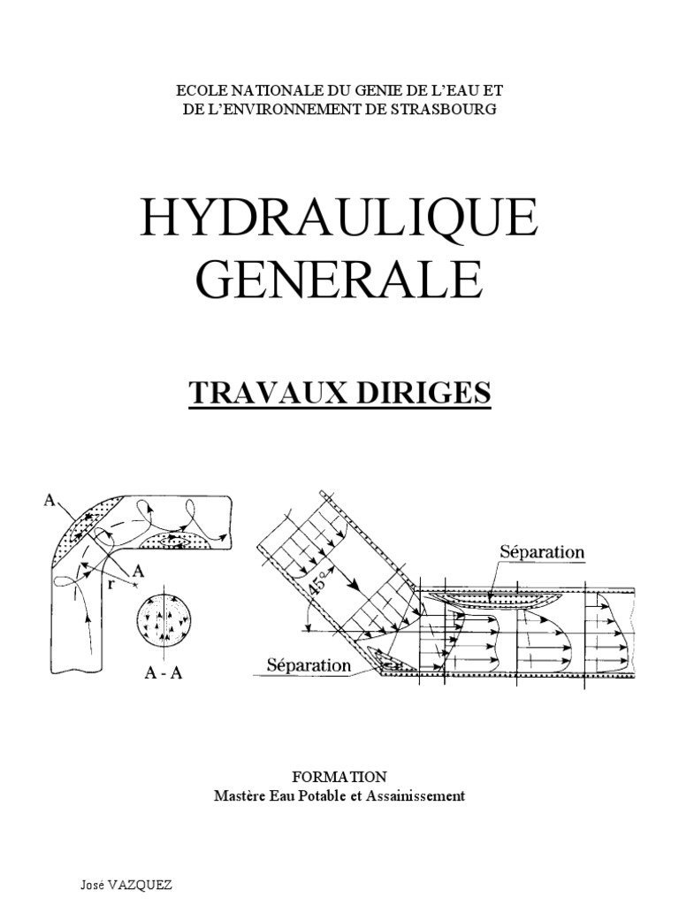Cours Et Exercices Corrigés D hydraulique Générale Pdf TD Hydraulique Generale MEPA2010 | PDF | mesure de pression | Pression