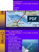 Bridge Engineering (9-2) Suspension Bridges-A Case Study of Akashi Kaikyo Bridge