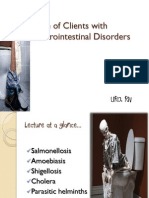 Care of Clients With Gastrointestinal Disorders