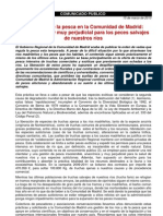 Comunicado Sueltas de Truchas en Madrid Marzo 2013.Doc