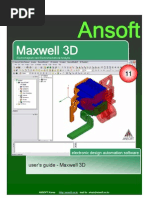 Download Ansoft Maxwell 3D v11 Userguide by redoctober24 SN13084184 doc pdf