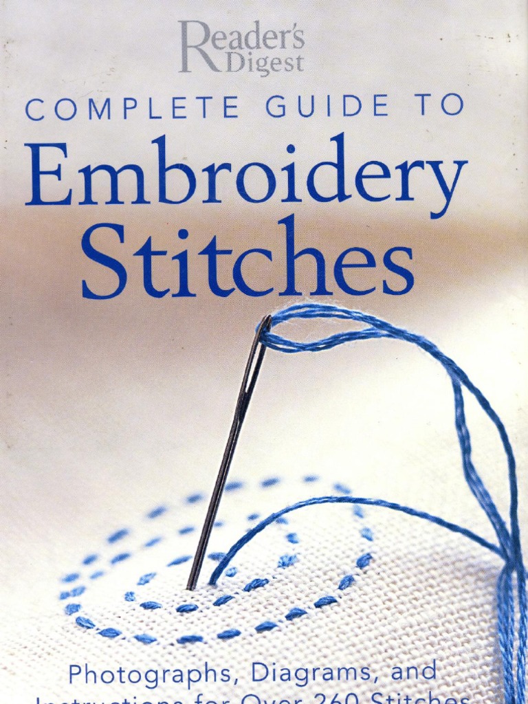 Complete Guide To Embroidery Stitches - 1702522115