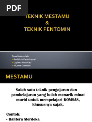 Teknik Mestamu