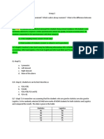 Stat Sample Questions