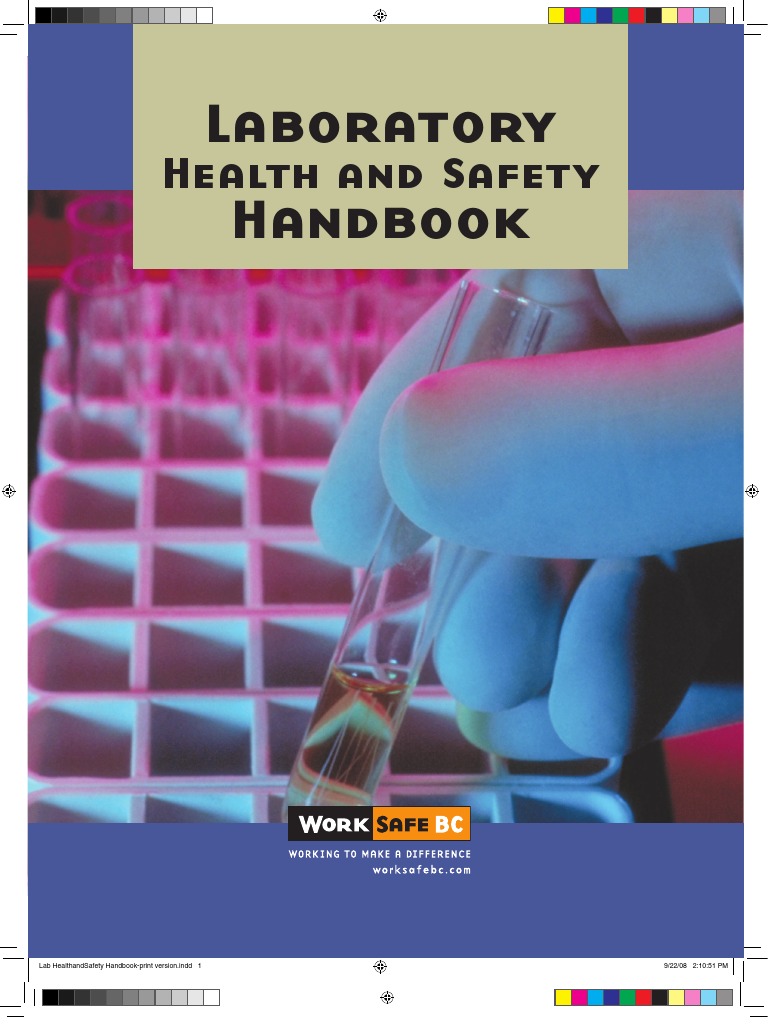Laboratory Health and Safety Handbook PDF Occupational Safety And