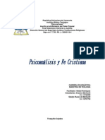 Psicoanalisis y Fe Cristiana Erasmo y Johanna Maturett Tinaquillo Cojedes CDLA