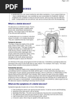 What Is A Dental Abscess?