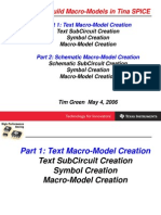 How To Create Macro Models in TINA-TI