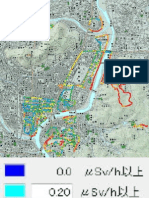 福島市１２月まで汚染図地上１m