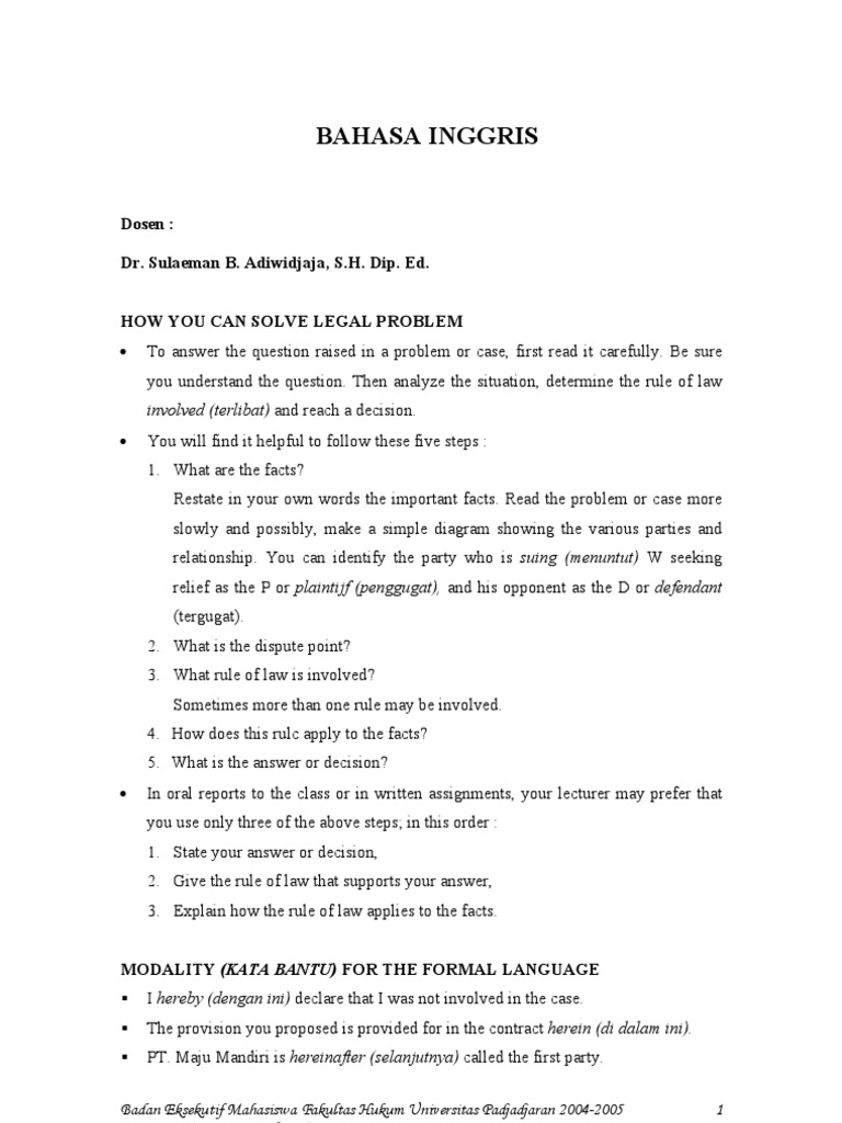 Legal Problem Solving Steps Guide | PDF | Evidence | Lawsuit