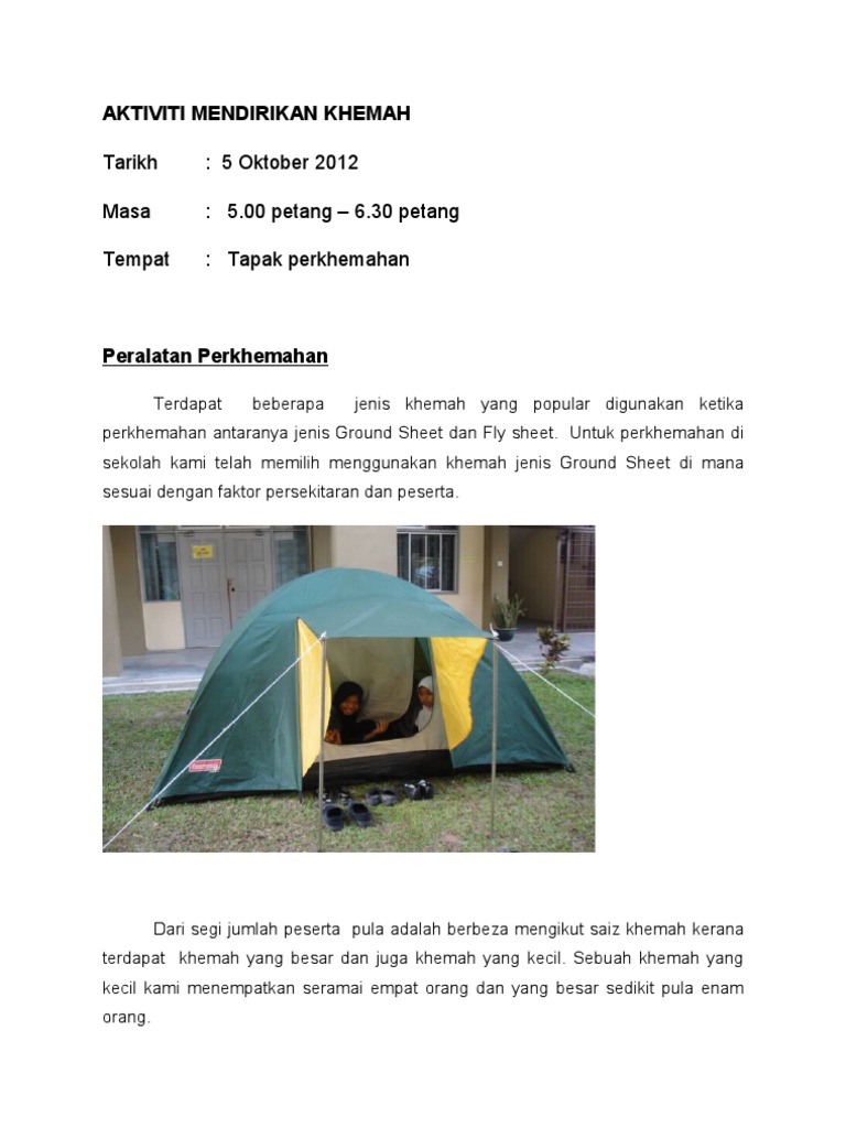Laporan Perkhemahan Big Pdf