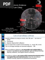 Introducing Electronic Evidence in Family Law Cases: Jeffrey Jacobs The Jacobs Patent Law Firm 281-496-5598