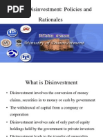 Disinvestment Policy of India