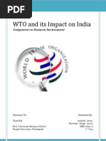 Download WTO and Its Impact on India by Ravi Singh SN130866473 doc pdf