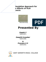 A Fast Simulation Approach Fro Inductive Effects of VLSI