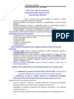 Instructiuni Metodologice Practica FB 2013