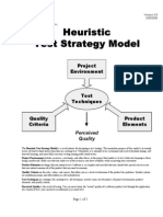 Software Test Strategy Model