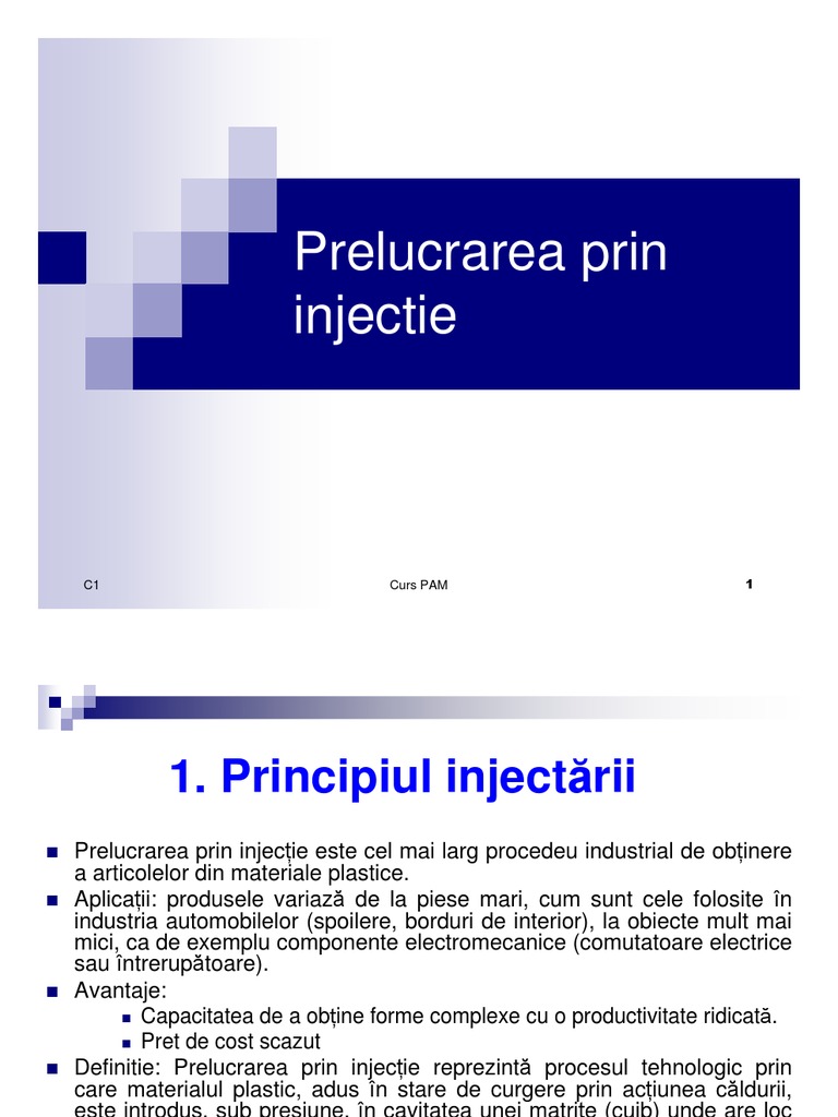 C1 Injectie | PDF