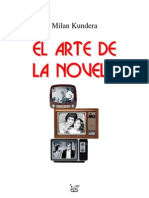 Milan Kundera = El Arte de La Novela