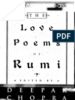 19611546 the Love Poems of Rumi Translated by Deepak Copra