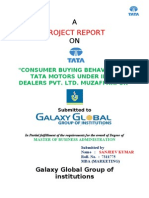 Project Report Ontata Motors Consumer Behaviour