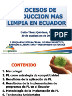 Presentación G Yánez Procesos PL en Ecuador PDF