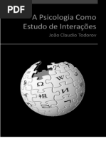A Psicologia como Estudo da Interação - TODOROV