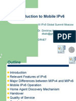 Introduction To Mobile Ipv6: Iii Ipv6 Global Summit Moscow Dr. Dimitrios Kalogeras Dkalo@Grnet - GR Grnet