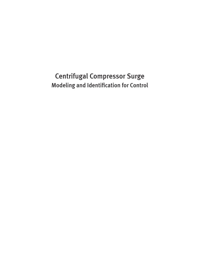 Centrifugal Compressor Surge | PDF