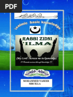 Rabbi Zidni Ilma - PDF Mohd Naseer Sircilla