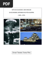 O Mito do Sucesso  Uma Análise da Economia Japosena no Pós-Guerra   Ernani Torres