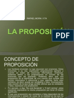 La Proposicion