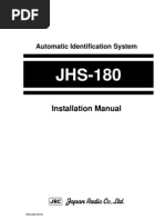 Download JRC JHS180 AIS Installation Manual by Fet Transistr SN130897456 doc pdf