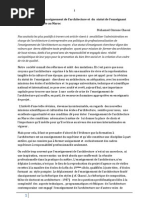 Les Paradoxes de l’enseignement de l’architecture et  du  statut de l'enseignant chercheur- architecte..pdf